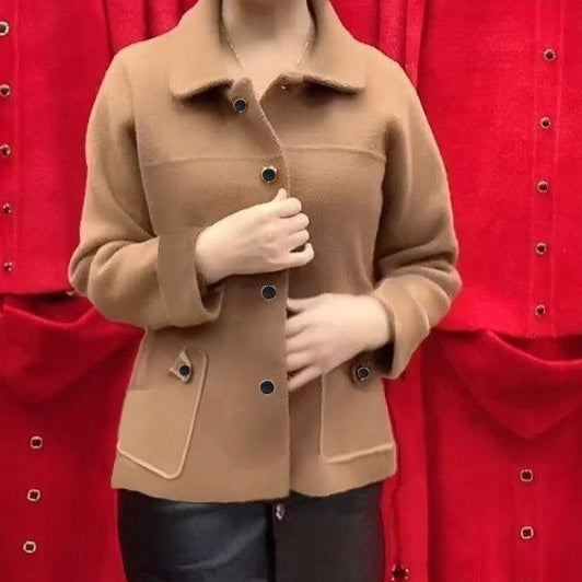 Woolen Coat Outerwear Women Viral Finds Hub