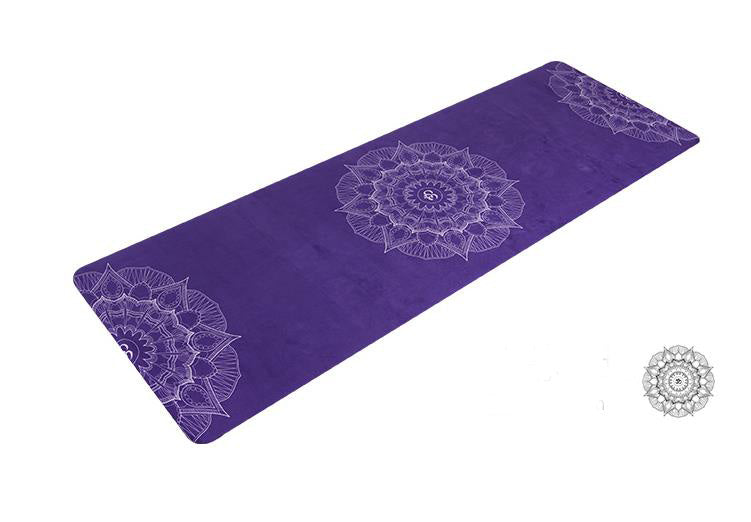 1.5mm Natural Rubber Slip-resistant Yoga Mats Yoga Blanket Folding Fitness Mat High Temperature Travel Printing Mats Viral Finds Hub