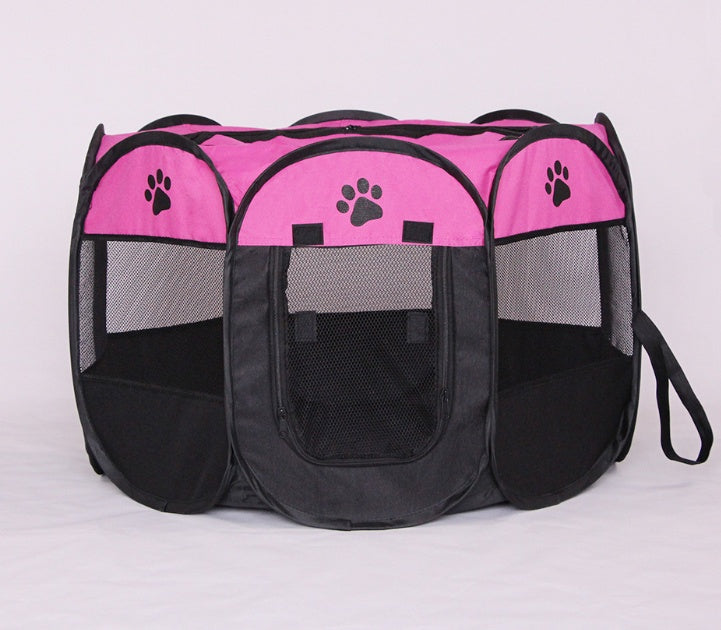Folding Octagonal Pet Fence Oxford Cloth Cat And Dog Kennel Viral Finds Hub