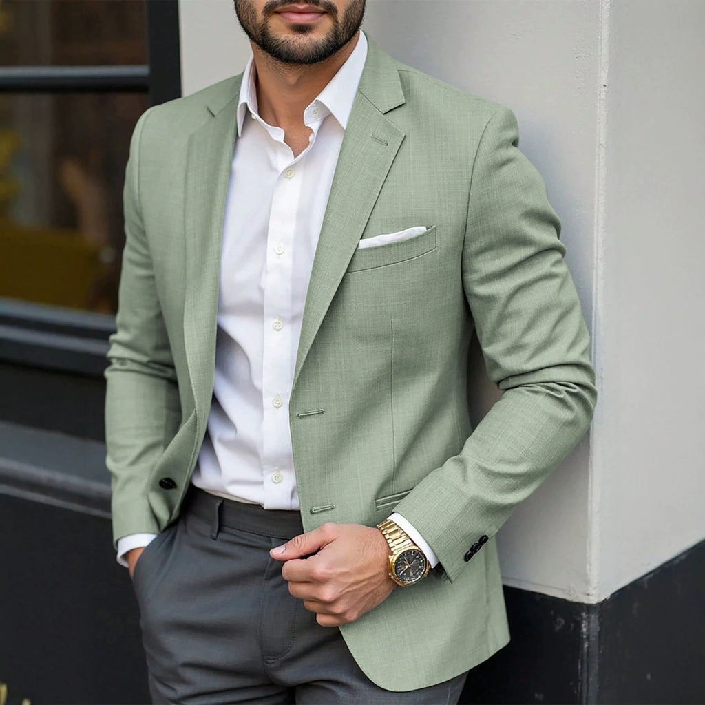 Men's Casual Light Business Suit Jacket Viral Finds Hub