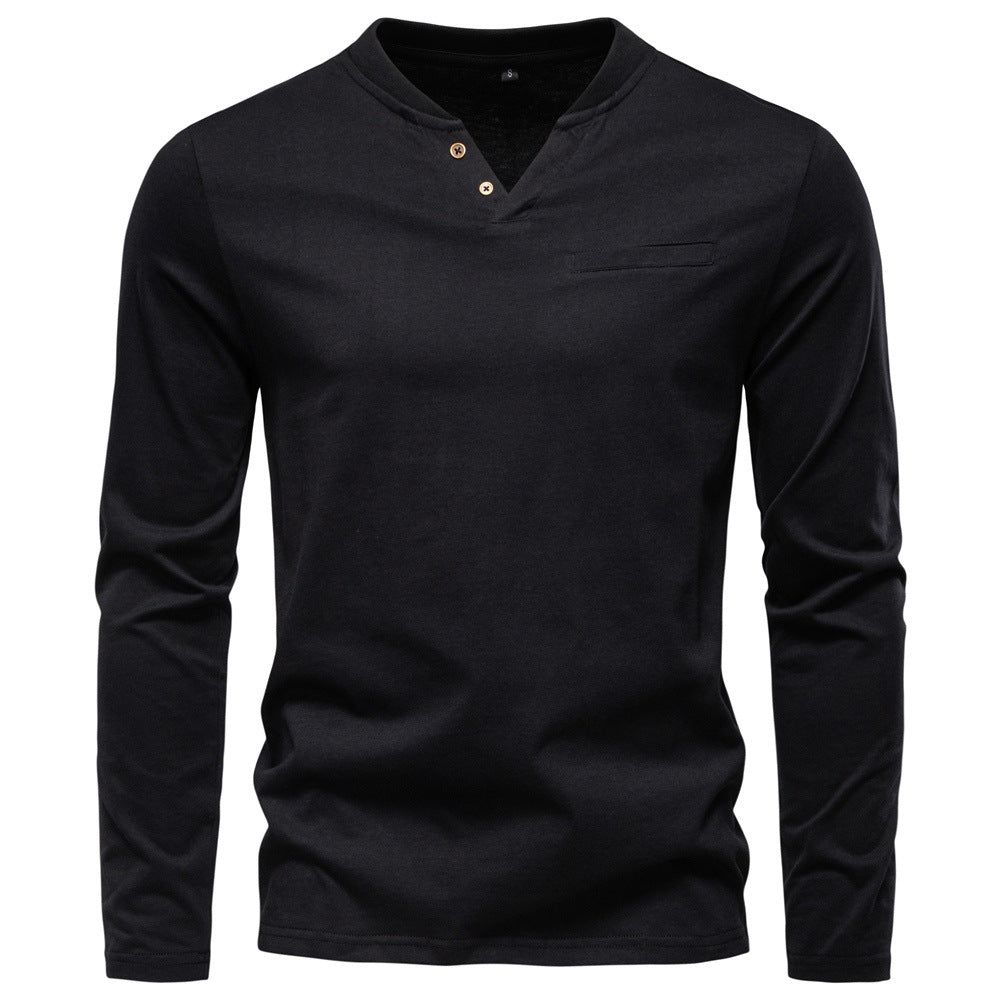Mens V Neck Slim Fit Base Layer Shirt Viral Finds Hub