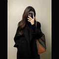 Women's Thickened Knee-length Mid-long Korean-style Wool Coat Viral Finds Hub