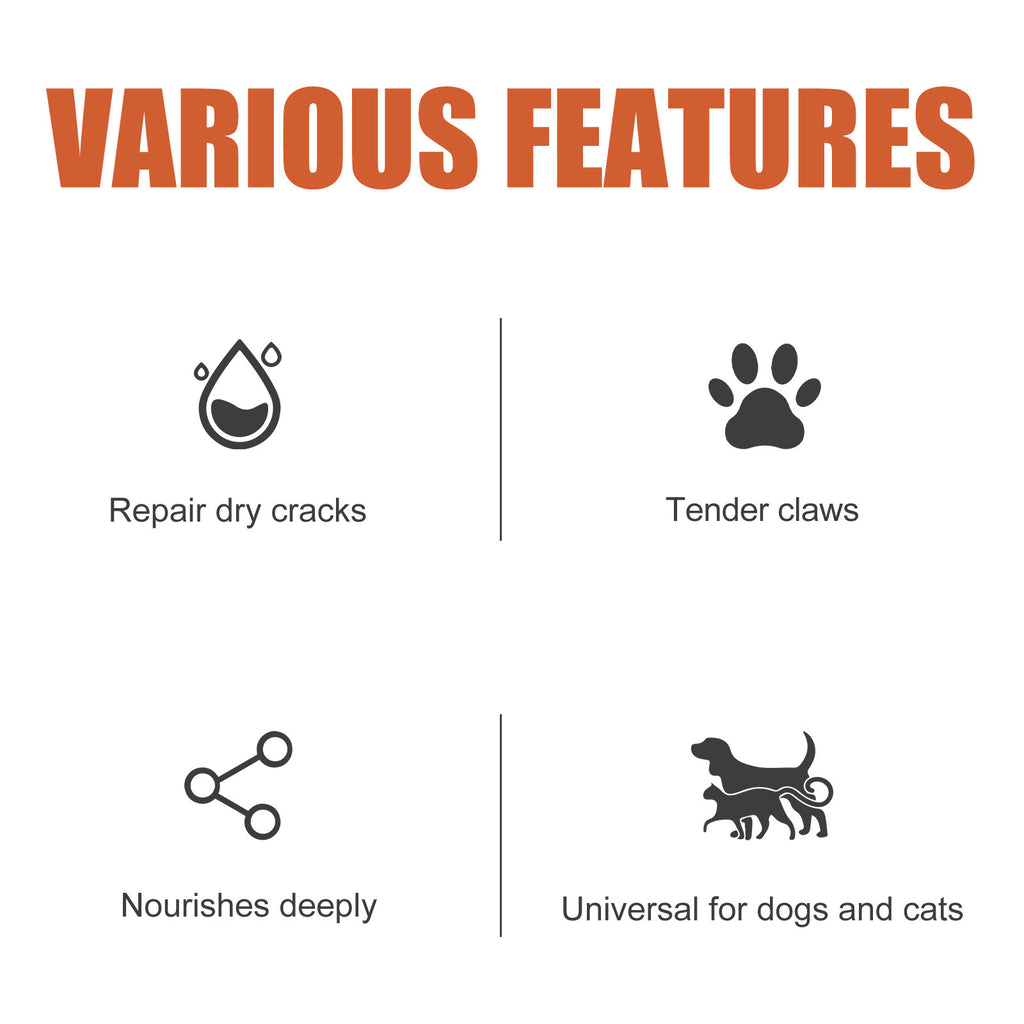 Cat Dog Foot Pad Apply Cleaning Cream Nail Meat Pad Claw Care Cream Viral Finds Hub