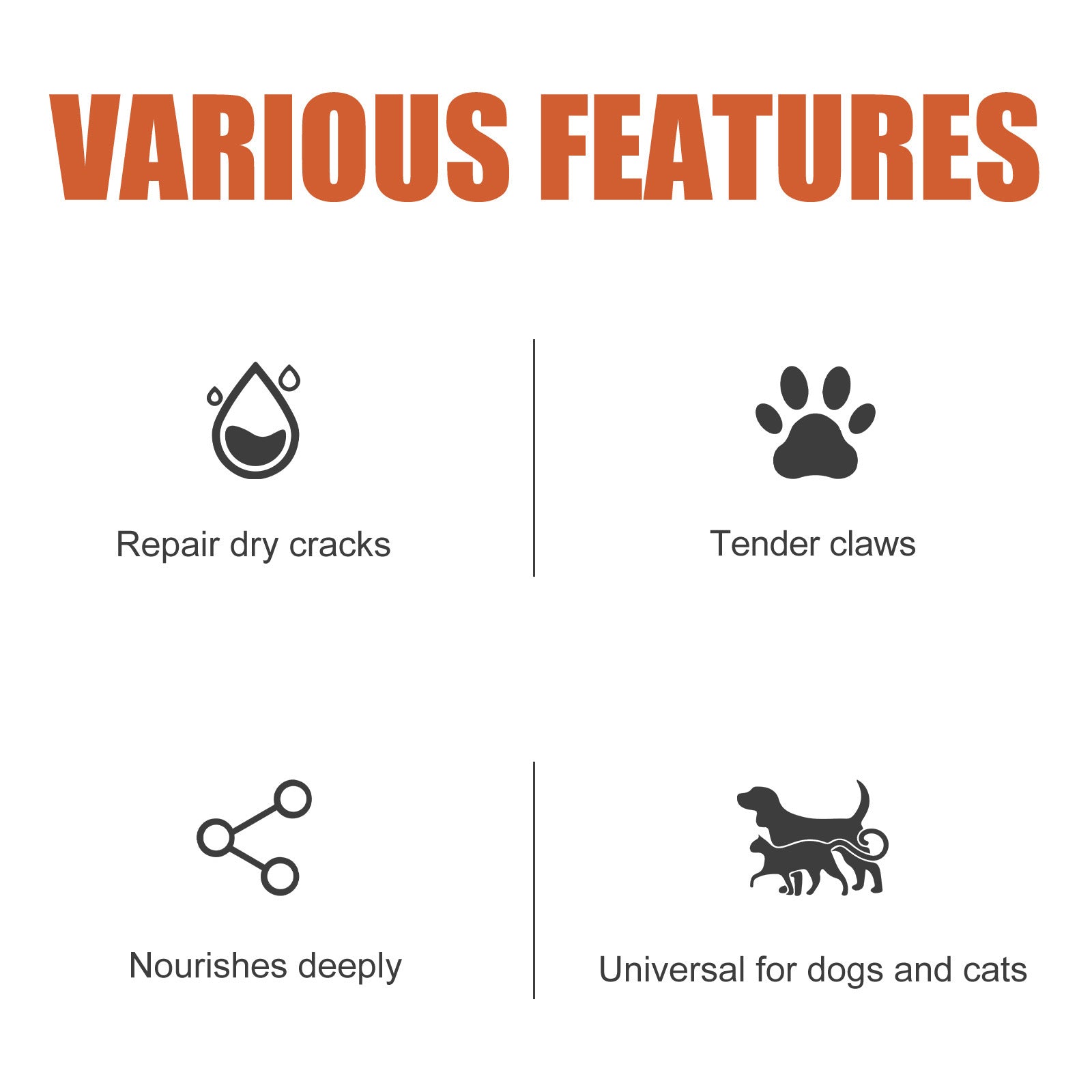 Cat Dog Foot Pad Apply Cleaning Cream Nail Meat Pad Claw Care Cream Viral Finds Hub
