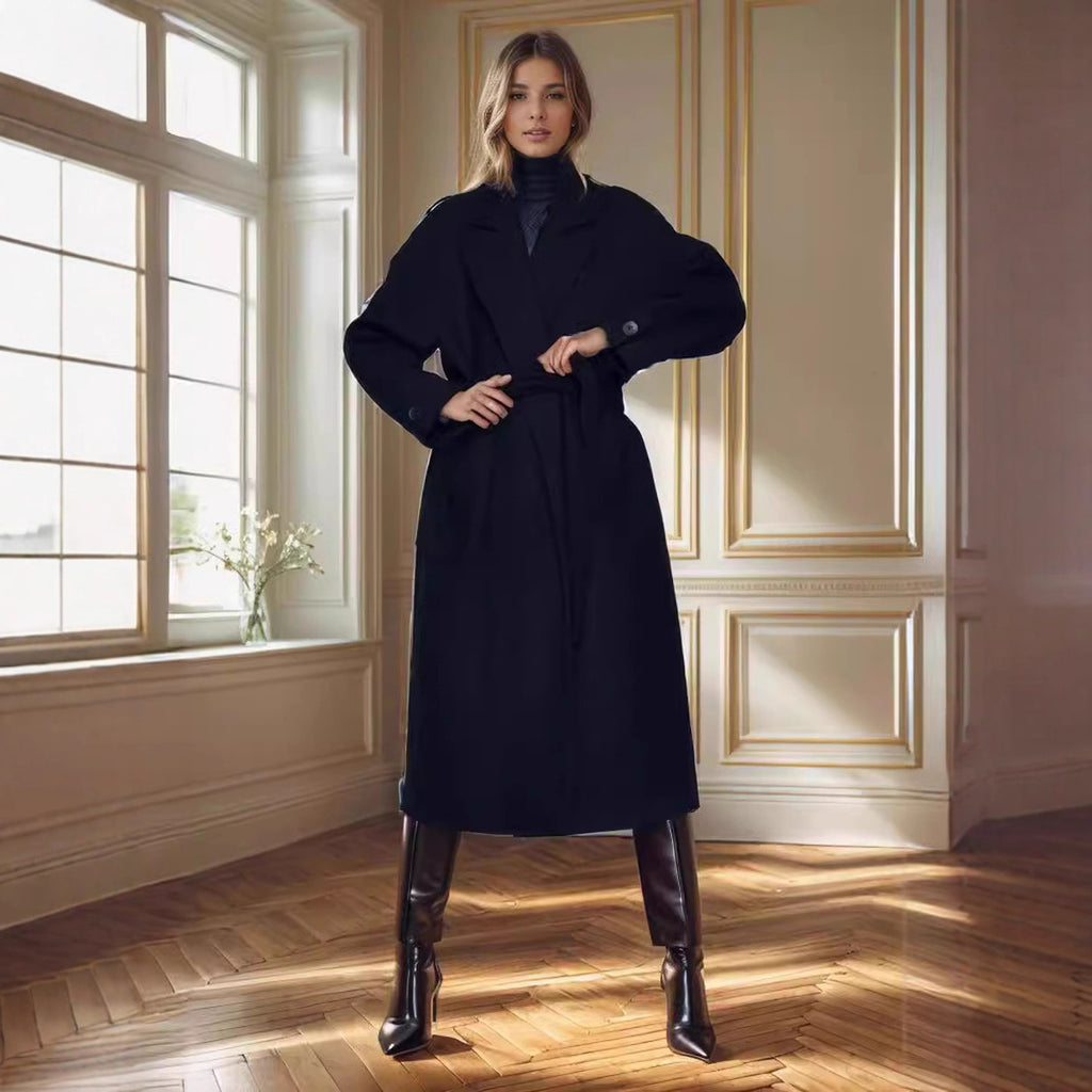 Autumn And Winter Women's Wool Coat Jacket Viral Finds Hub