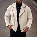 Men's Wool Coat Loose Casual Jacket Viral Finds Hub