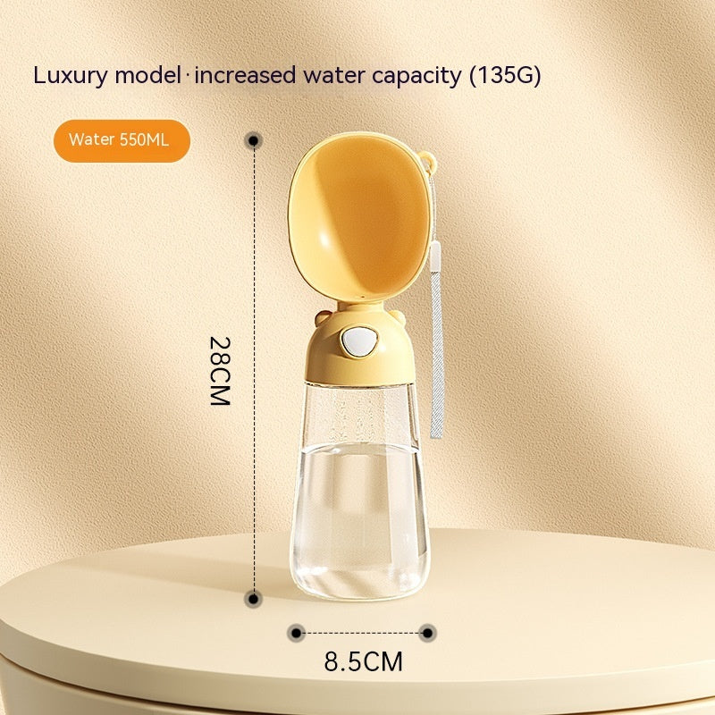 Portable Dog Water Bottle Food And Water Container For Pet Pets Feeder Bowl Outdoor Travel Drinking Bowls Water Dispenser Viral Finds Hub
