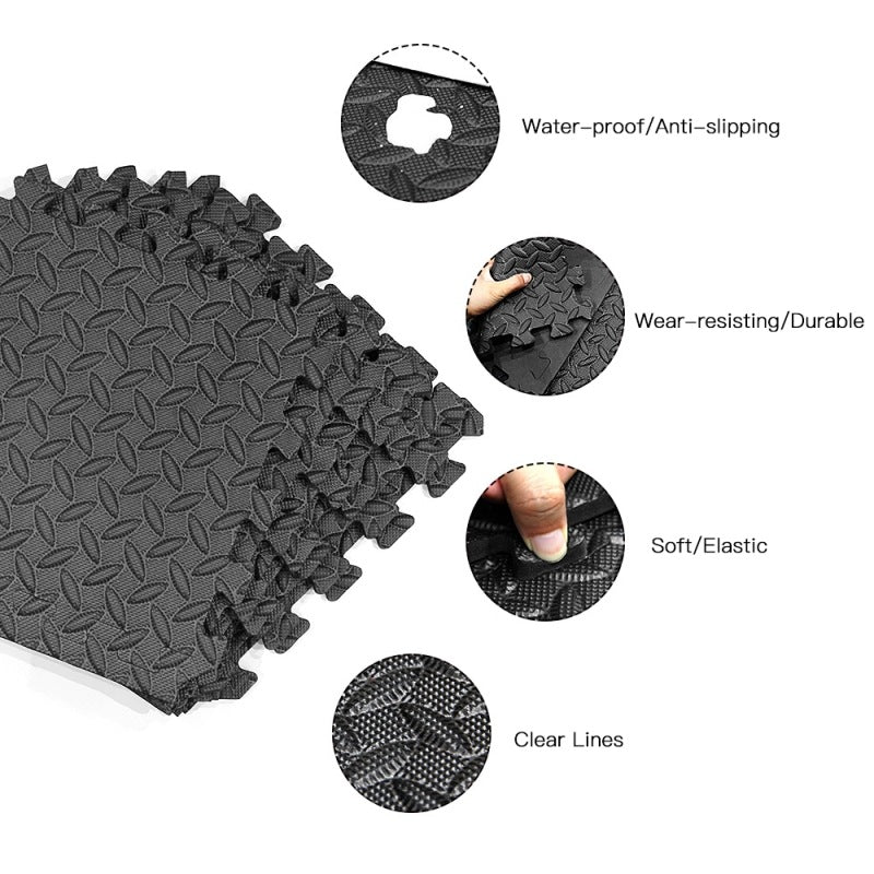 Yoga Mat Protective Floor Mats Antislip Bubble Bowl Foam Pad Cashymart