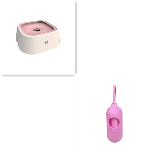 Non-wet Mouth Dog Bowl, Floating Bowl, Anti-overturning Viral Finds Hub