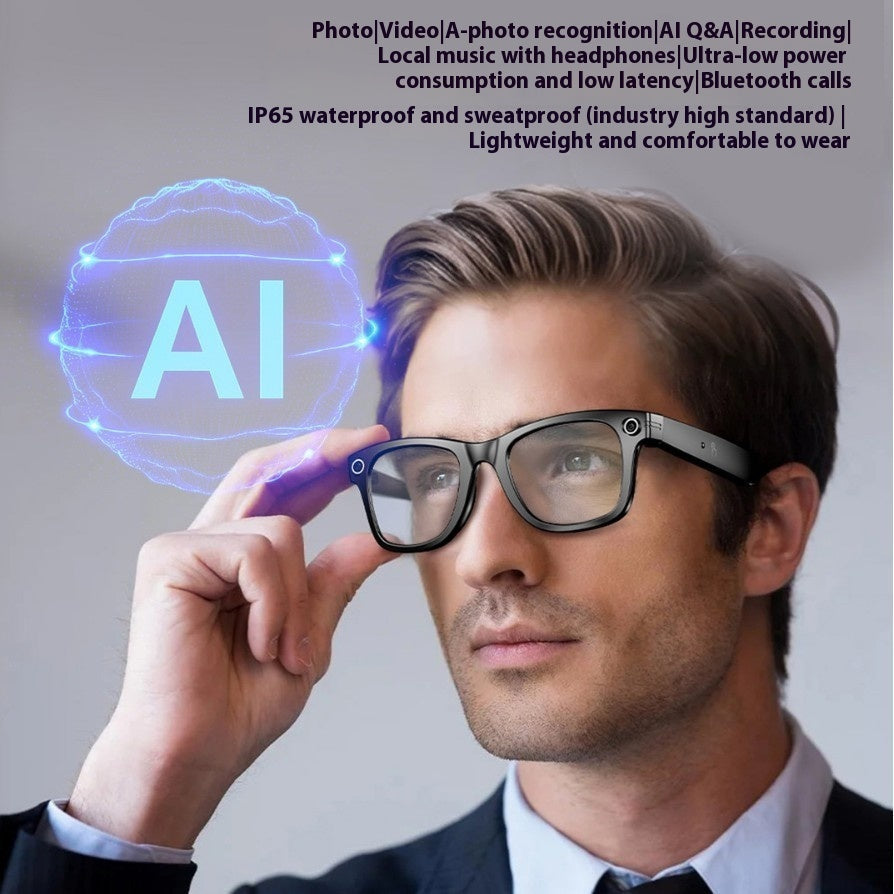 Ai Three-generation Smart Bluetooth Glasses Magnetic Frame Sunglasses Men Viral Finds Hub