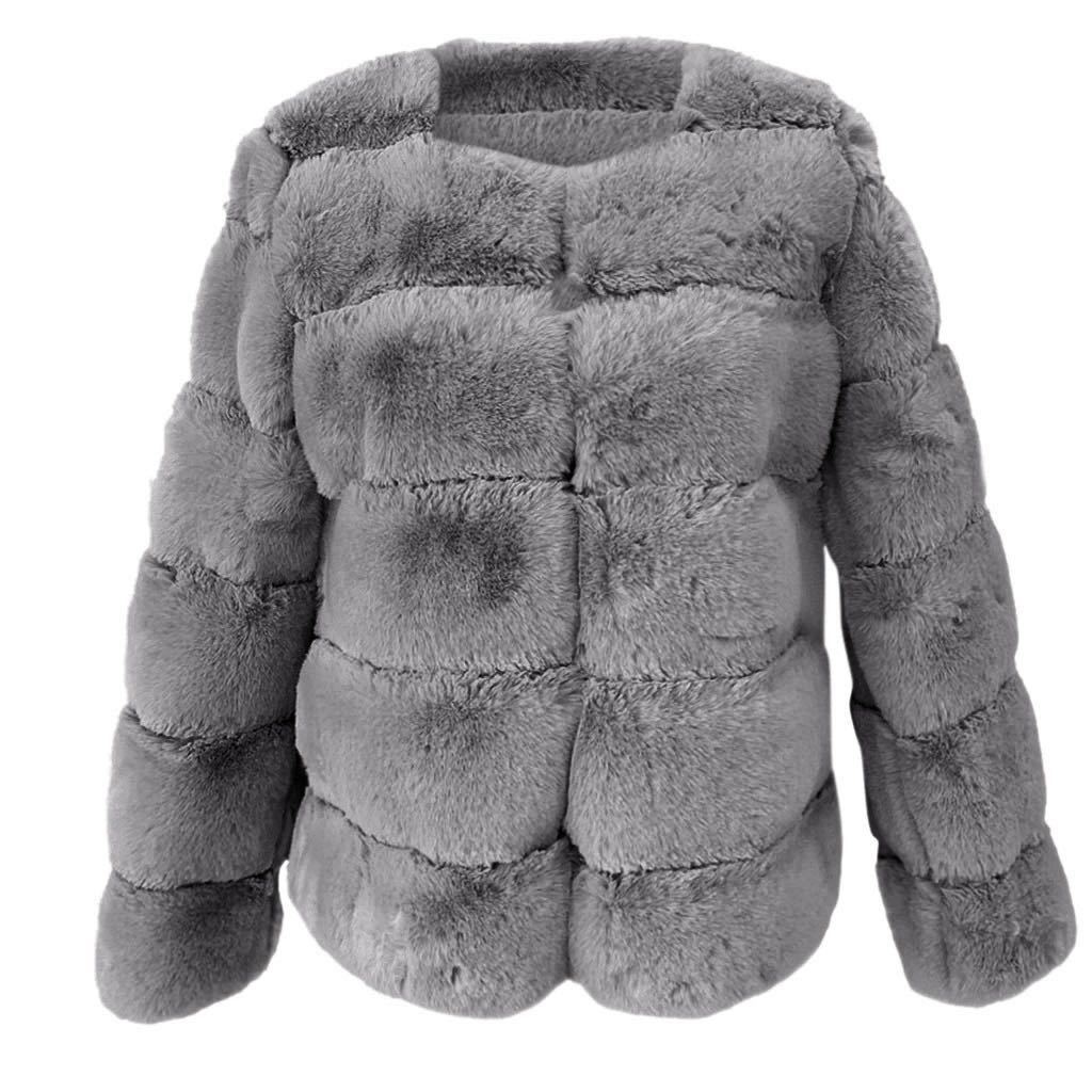 Women's Coat Fox Horizontal Stitching Artificial Fur Viral Finds Hub