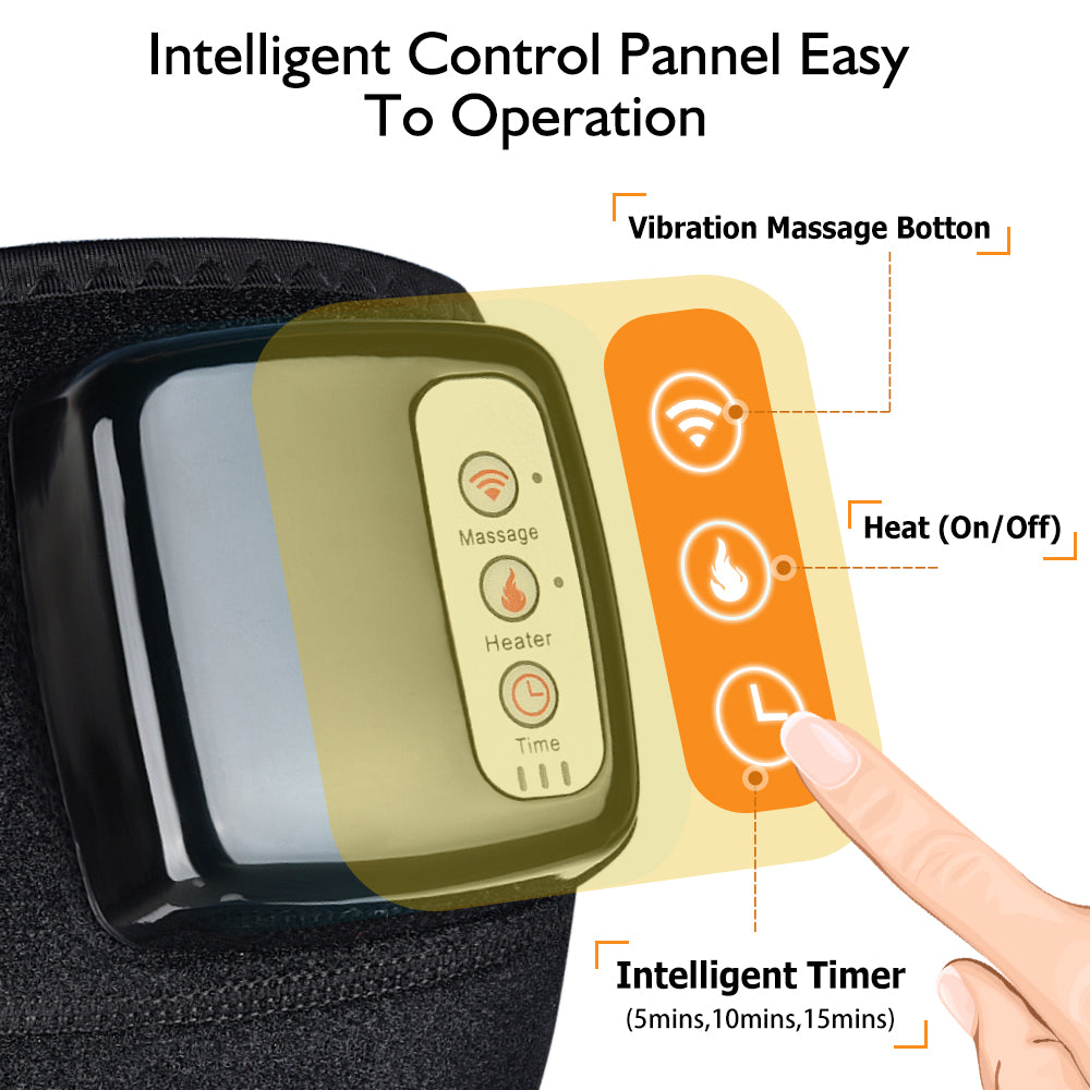 Electric Infrared Heating Knee Massager Wrap Elbow Joint Support Vibration Therapy Physiotherapy Machine Pain Relief Massageador Viral Finds Hub