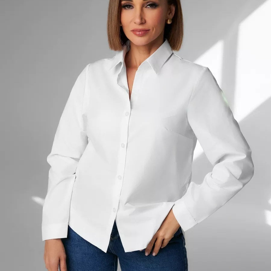 Slim-fit, Breathable, Minimalist Womens Fashion Shirt Viral Finds Hub