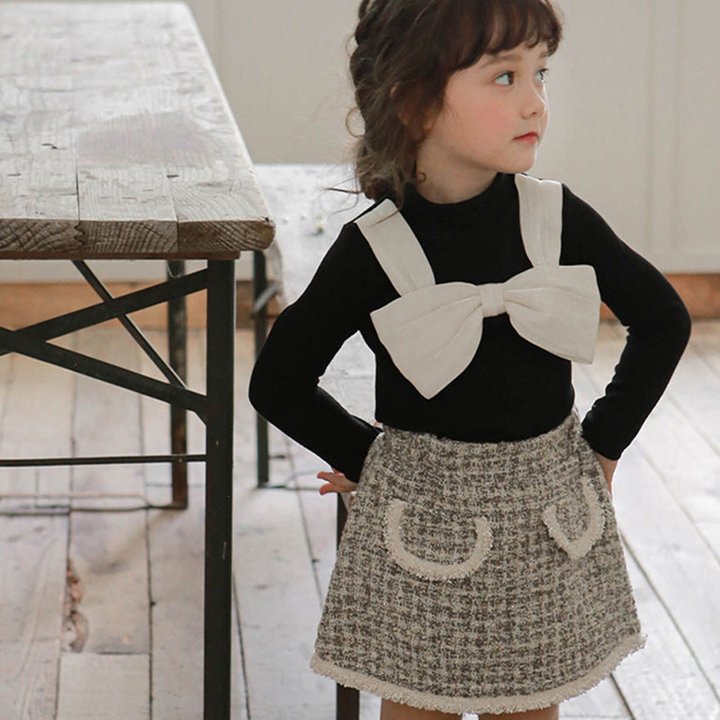 Children's Clothing Girls Small Fragrance Ladies Short Skirts Skirts Viral Finds Hub