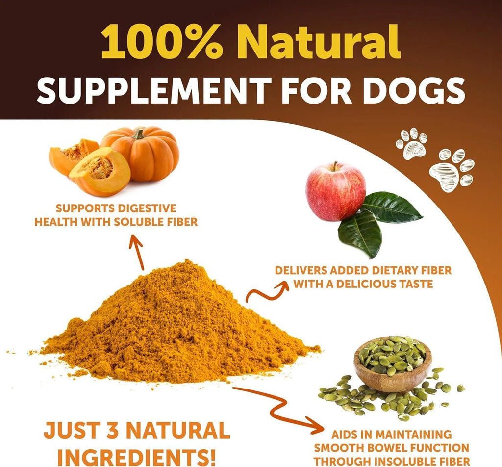 Do Not Sell On Amazon Pumpkin Powder For Dogs Digestive Support 8 OZ Fiber Supplement For Constipation For Gut Balance Healthy Skin Digestion Glands Firm Stool Poop Anti Diarrhea Gas Relief Viral Finds Hub