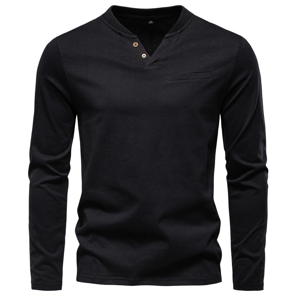 Mens V Neck Slim Fit Base Layer Shirt Viral Finds Hub