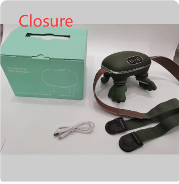 Electric Neck And Shoulder Muscle Massager Wireless Shoulder And Back Kneading Massage Shawl Neck Masajeador Relax Pain Relief Viral Finds Hub