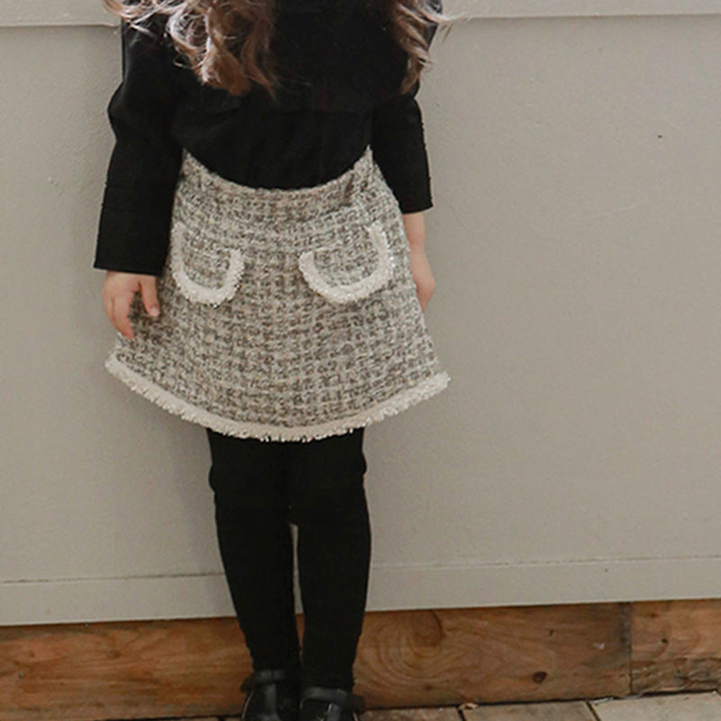 Children's Clothing Girls Small Fragrance Ladies Short Skirts Skirts Viral Finds Hub