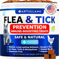 Flea Treatment For Cats Natural Flea And Tick Prevention Supplement For Cats Kittens Chewable Daily Oral Pills With Vitamins 135 Soft Chews Skin & Coat Dental Treats Digestion CANNOT Be Sold On Amazon Viral Finds Hub
