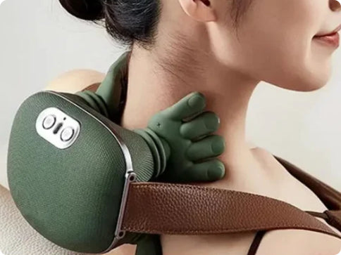 Electric Neck And Shoulder Muscle Massager Wireless Shoulder And Back Kneading Massage Shawl Neck Masajeador Relax Pain Relief Viral Finds Hub