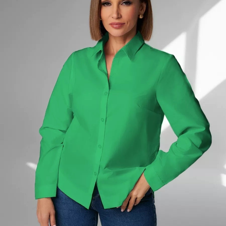 Slim-fit, Breathable, Minimalist Womens Fashion Shirt Viral Finds Hub