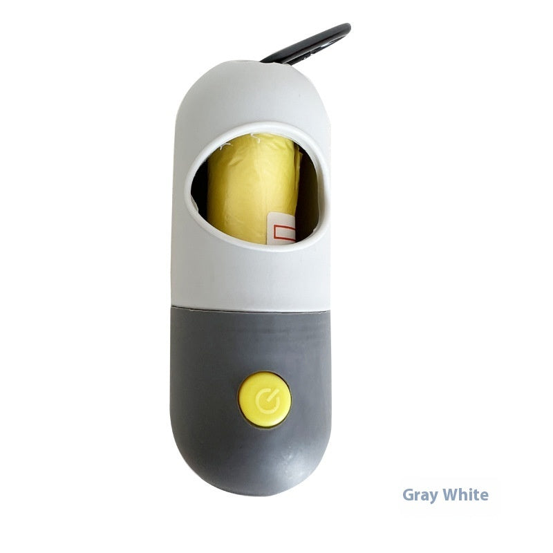Led Light Pet Waste Bag Dispenser For Dogs Cats Dog Poop Scooper Bags Waste Bags Holder Dispensers Pet Clean Accessories Viral Finds Hub