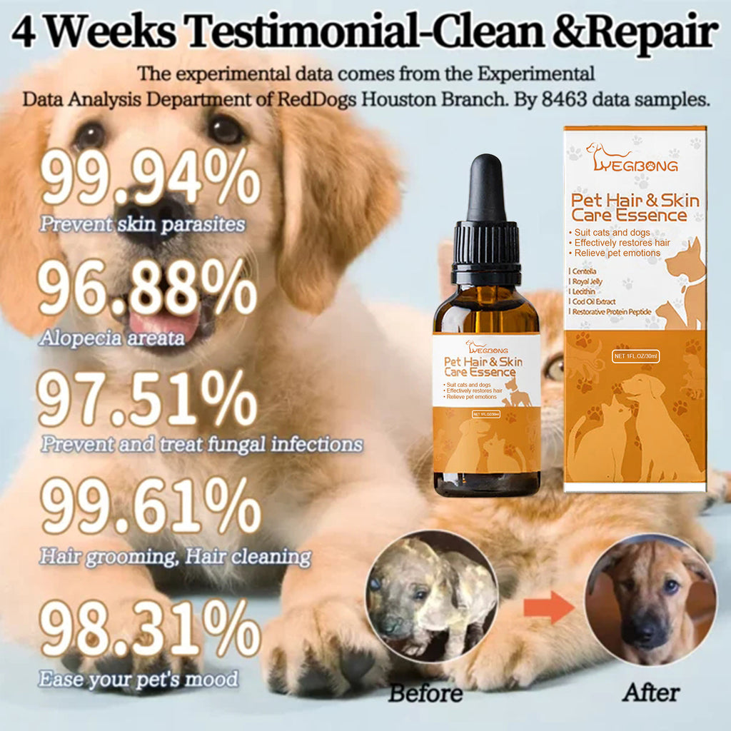 Pet Hair Care Relieve Skin Itching Hair Fluffy Soft Care Solution Viral Finds Hub