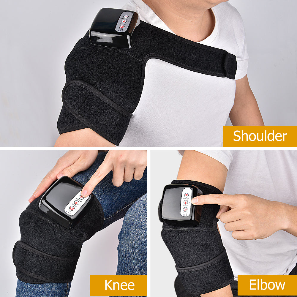 Electric Infrared Heating Knee Massager Wrap Elbow Joint Support Vibration Therapy Physiotherapy Machine Pain Relief Massageador Viral Finds Hub