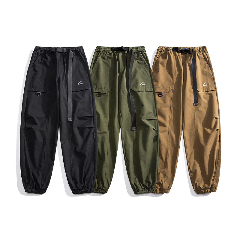 Men's SpringAutumn New Pocket Cargo Pants Viral Finds Hub