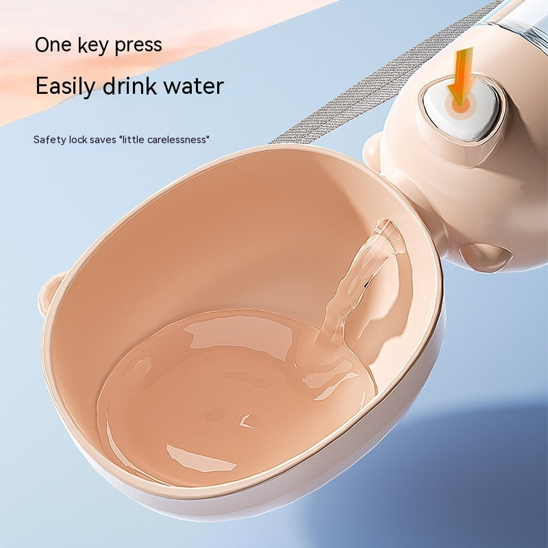 Portable Dog Water Bottle Food And Water Container For Pet Pets Feeder Bowl Outdoor Travel Drinking Bowls Water Dispenser Viral Finds Hub