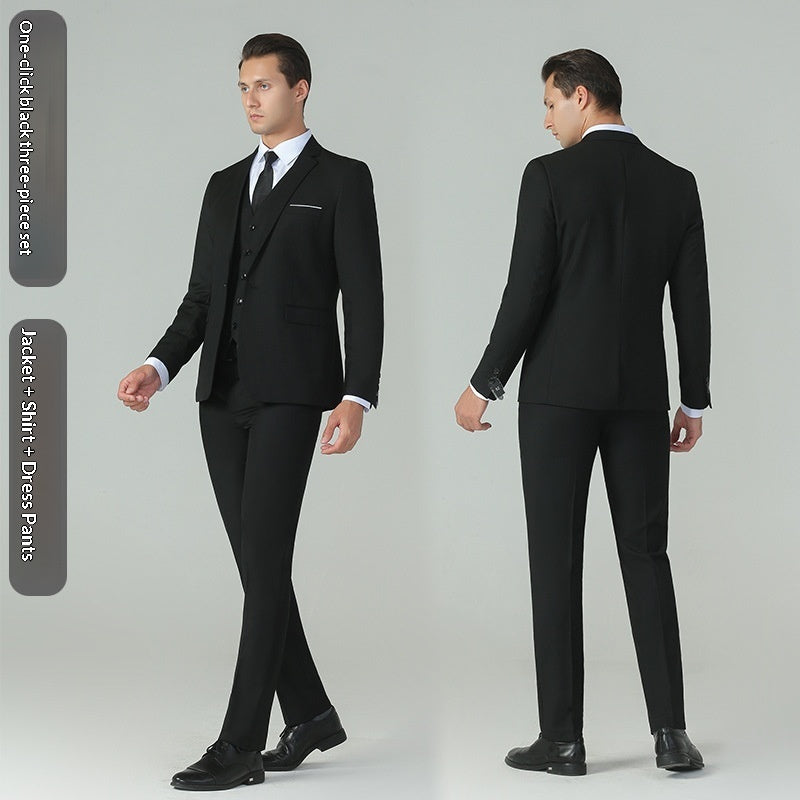 Slim-fit Formal Mens Stylish Casual Suit Viral Finds Hub