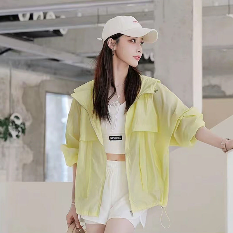 Versatile Breathable Thin Hooded Loose-fit Minimalist Viral Finds Hub