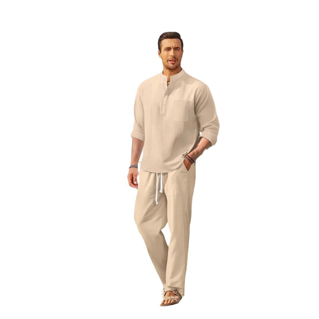 SpringSummer Men's Casual Loose Set Viral Finds Hub