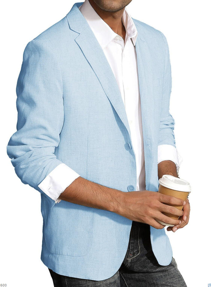 Business-Casual Printed Blazer With Double Buttons Viral Finds Hub