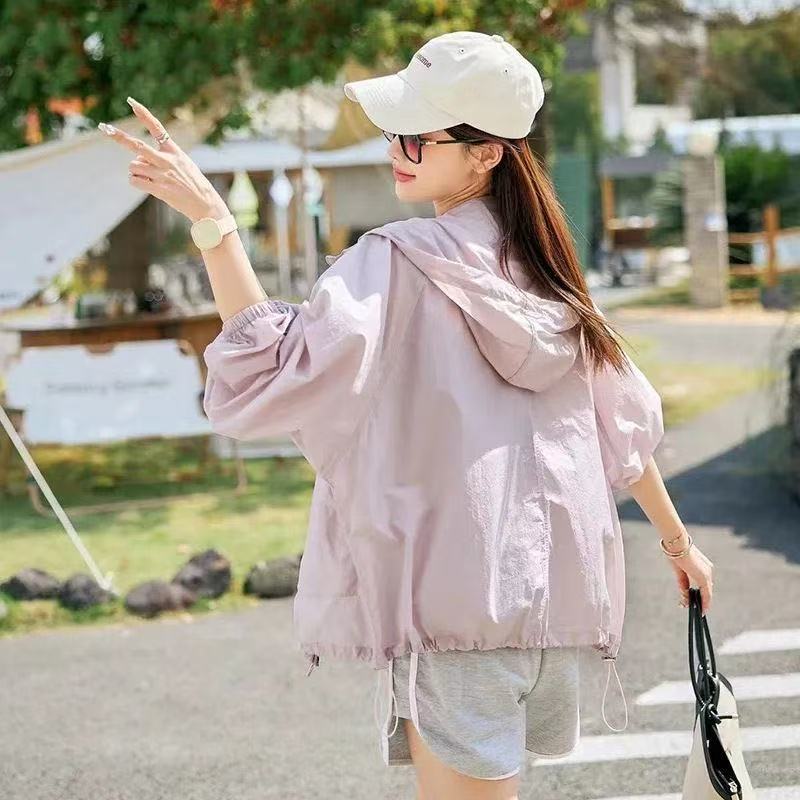 Versatile Breathable Thin Hooded Loose-fit Minimalist Viral Finds Hub