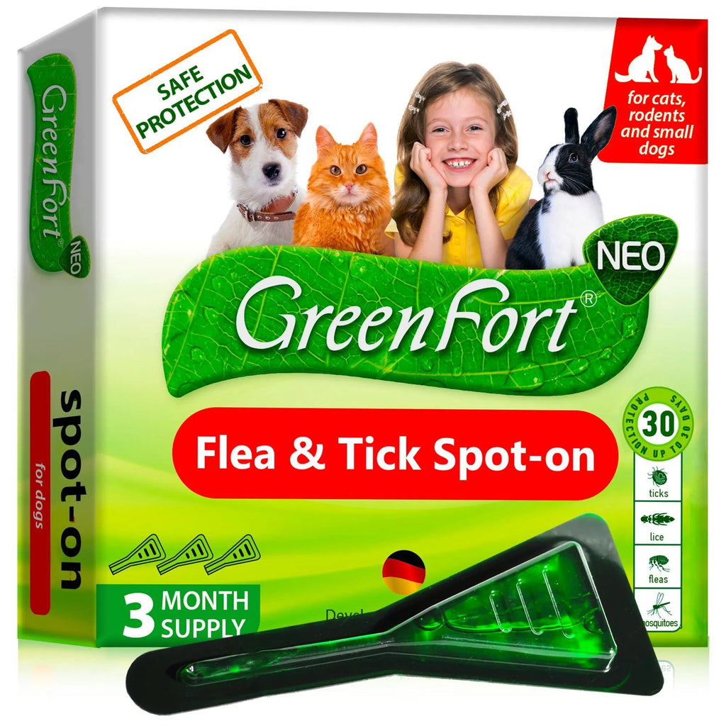Flea And Tick Prevention For Dogs Cats Rabbits Natural Flea Treatment Home Pest Control Topical Flea Mosquito Repellent For Puppy Kitten 3 Drops For Small And Large Pet Viral Finds Hub