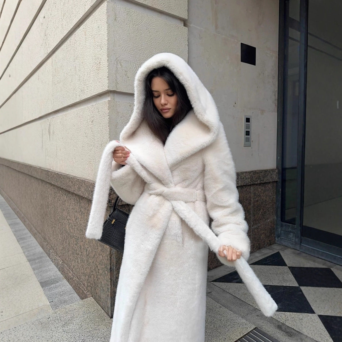 Long Hooded Coat For Women Viral Finds Hub