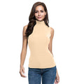 High-neck Slim-fit Sleeveless Casual Vest Viral Finds Hub