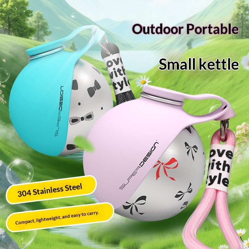Creative Portable Outdoor Pet Stainless Steel Water Cup Small Dog Water Bottle Convenient Dog Drink Dispenser Puppy Travel Portable Water Bowl Pet Products Viral Finds Hub