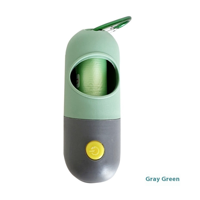 Led Light Pet Waste Bag Dispenser For Dogs Cats Dog Poop Scooper Bags Waste Bags Holder Dispensers Pet Clean Accessories Viral Finds Hub