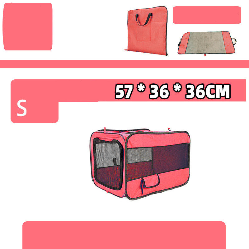 Pet Travel Carrier Bag Portable Pet Bag Folding Fabric Pet Carrier Travel Carrier Bag For Pet Cage With Locking Safety Zippers Viral Finds Hub